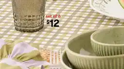 Kmart Green Check Tablecloth offer