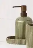 Kmart Green Glaze Soap Dispenser offer
