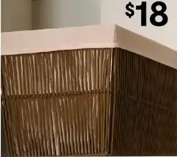 Kmart Rope Rectangle Basket - Green offer