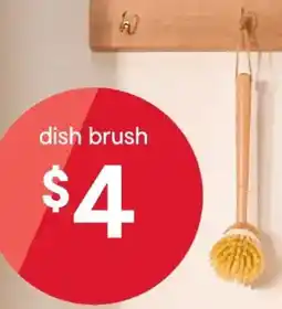 Kmart Wood Dish Brush offer