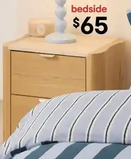 Kmart Hazel 2 Drawer Bedside Table offer
