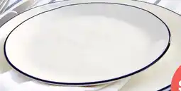 Kmart White Bistro Dinner Plate offer