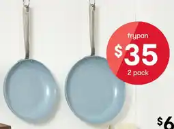 Kmart Ceramic Coated Non-Stick Fry Pans offer