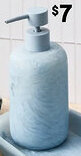 Kmart Resin Soap Dispenser - Blue offer