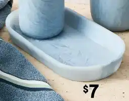 Kmart Resin Tray - Blue offer