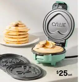 Kmart Multi Plate Waffle Maker - Aqua Green offer