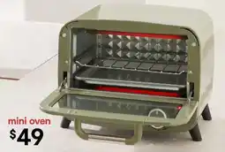 Kmart 3L Mini Oven - Green offer