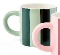 Kmart Green Stripe Mug offer