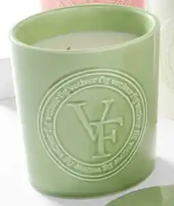 Kmart Xl vetiver fig pure soy wax ceramic candle offer