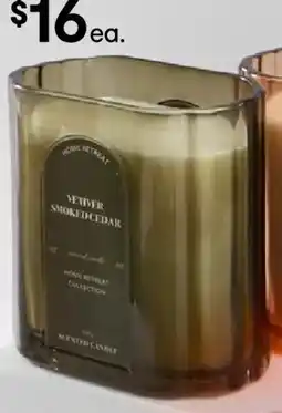 Kmart Retreat Extra Large Vetiver Candle offer