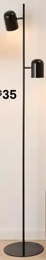 Kmart Asher Task Floor Lamp - Black offer