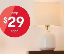 Kmart Beth Table Lamp offer