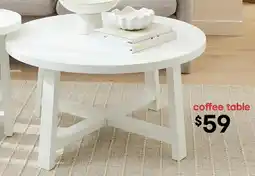 Kmart Charlie Coffee Table offer