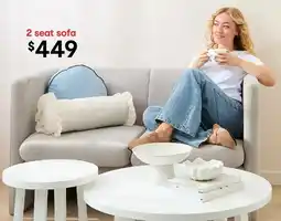 Kmart Hugo 2 Seat Sofa offer