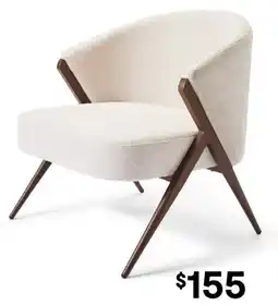 Kmart Asker Chenille Lounge Chair offer