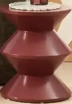 Kmart Trevi Side Table - Red offer