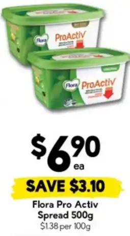 Drakes Flora Pro Activ Spread offer