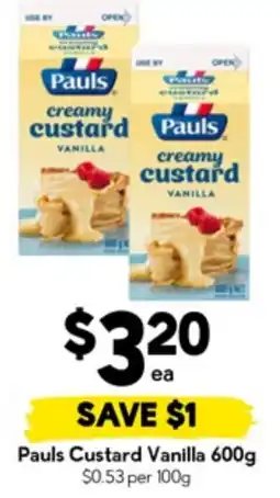 Drakes Pauls Custard Vanilla offer