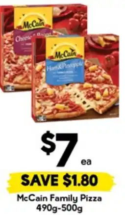 Drakes McCain Family Pizza offer