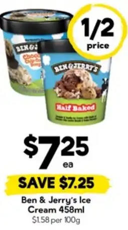 Drakes Ben & Jerry's Ice Cream offer