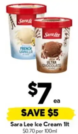 Drakes Sara Lee Ice Cream offer