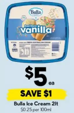 Drakes Bulla Ice Cream offer