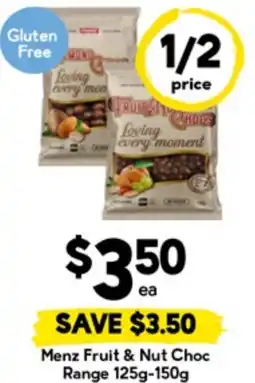 Drakes Menz Fruit & Nut Choc Range offer