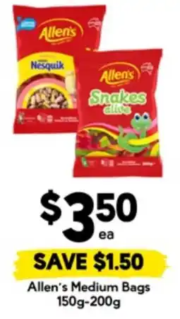 Drakes Allen's Medium Bags offer