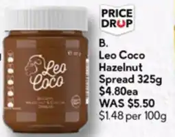 Drakes Leo Coco Hazelnut Spread offer