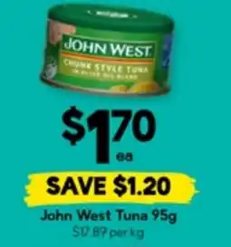 Drakes John West Tuna offer