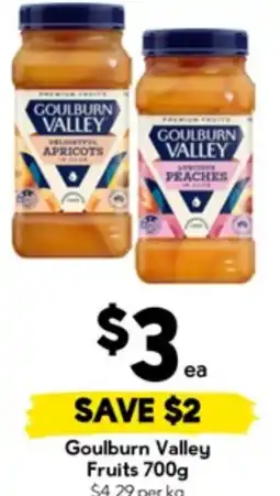 Drakes Goulburn Valley Fruits offer