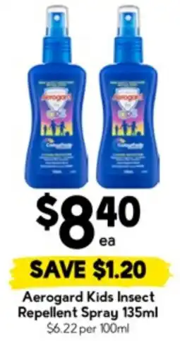 Drakes Aerogard Kids Insect Repellent Spray offer