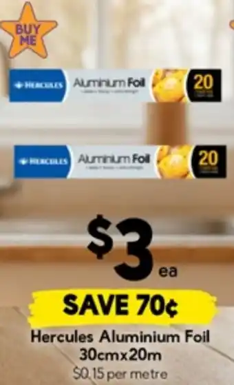 Drakes Hercules Aluminium Foil offer
