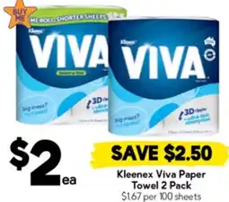 Drakes Kleenex Viva Paper Towel offer