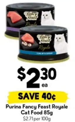 Drakes Purina Fancy Feast Royale Cat Food offer