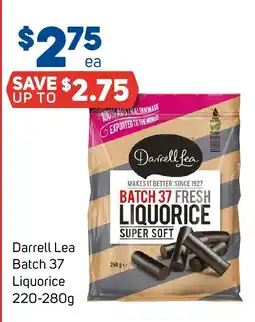 Foodland Darrell lea batch 37 liquorice offer