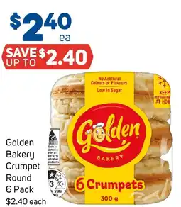 Foodland Golden bakery crumpet round offer