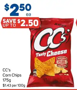 Foodland Cc's corn chips offer