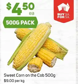 Foodland Sweet corn on the cob offer