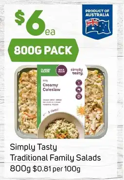 Foodland Simply tasty traditional family salads offer