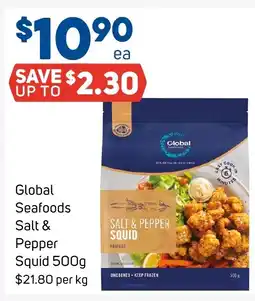 Foodland Global seafoods salt & pepper squid offer