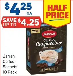 Foodland Jarrah Coffee Sachets offer