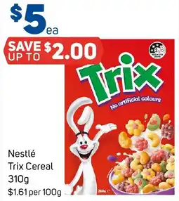 Foodland Nestlé Trix Cereal offer