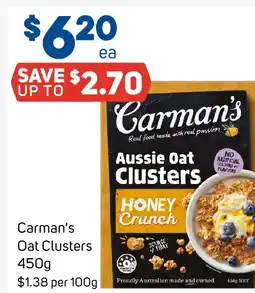 Foodland Carman's oat clusters offer