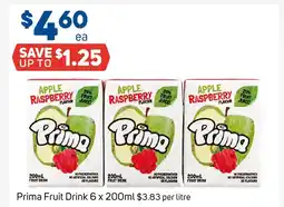 Foodland Prima Fruit Drink offer