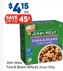 Foodland John west tuna & beans offer