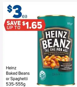 Foodland Heinz baked beans or Spaghetti offer