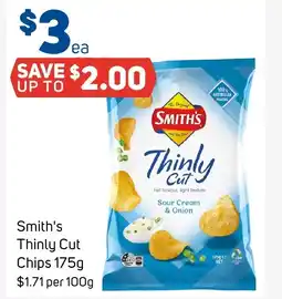 Foodland Smith's thinly cut chips offer