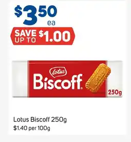 Foodland Lotus biscoff offer