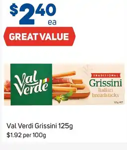 Foodland Val verdi grissini offer
